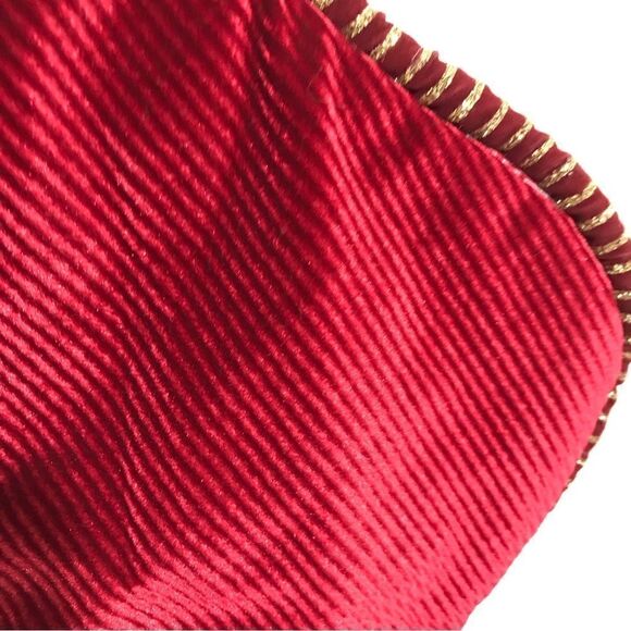 Luxurious Red Christmas Stocking - Picture 4 of 15